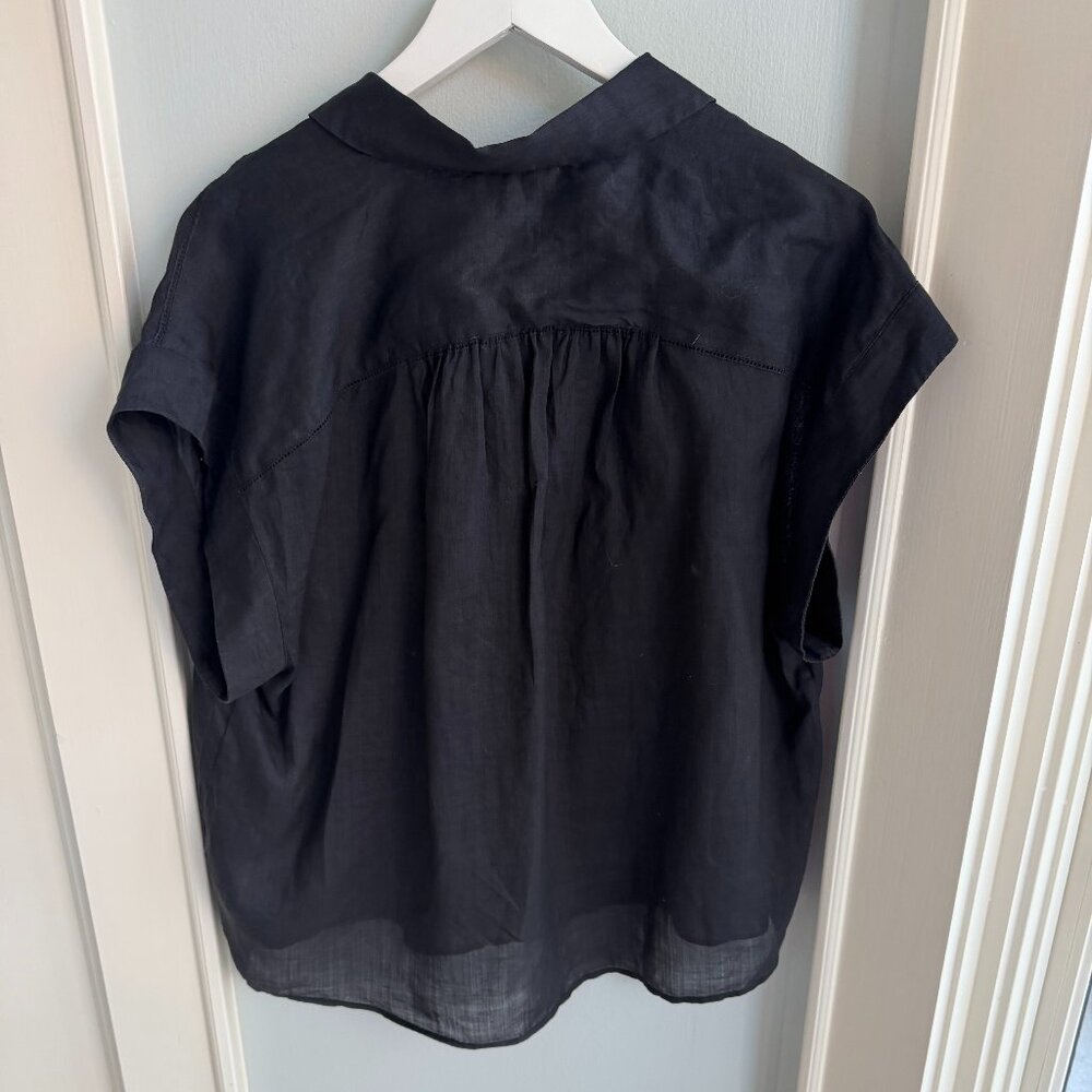 Rag & Bone Robin Ramie Embroidered Top - Picture 6 of 6